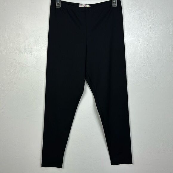Barbara Gerwit Mid Rise Elastic Waistband Leggings In Black
Size 8 - Picture 2 of 7